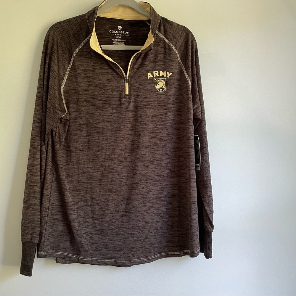 Colosseum ARMY Quarter Zip XXL NWT T3